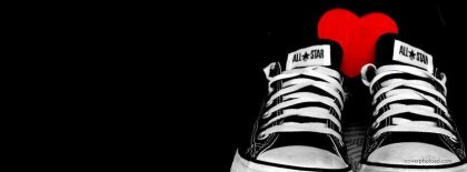 Chuck Taylors Heart Cover Facebook Covers